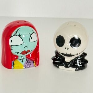 Jack Skellington & Sally Salt and Pepper Shakers - The Nightmare Before Xmas